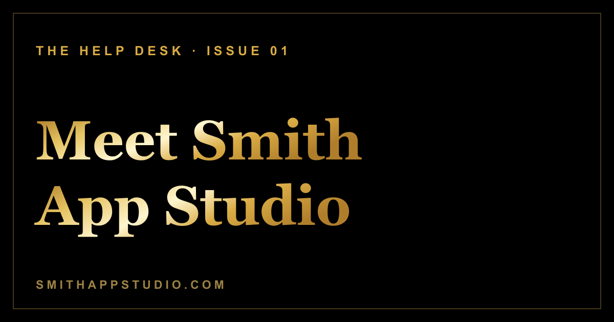 Meet Smith App Studio: Apps That Help at Every Stage of Life