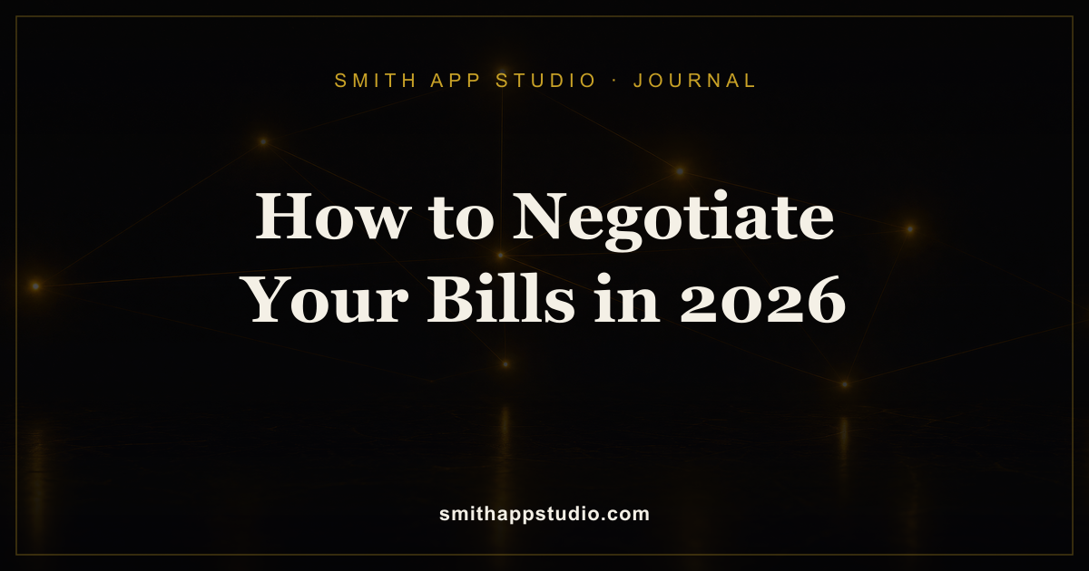 How to Negotiate Your Bills in 2026: A Word-for-Word Script