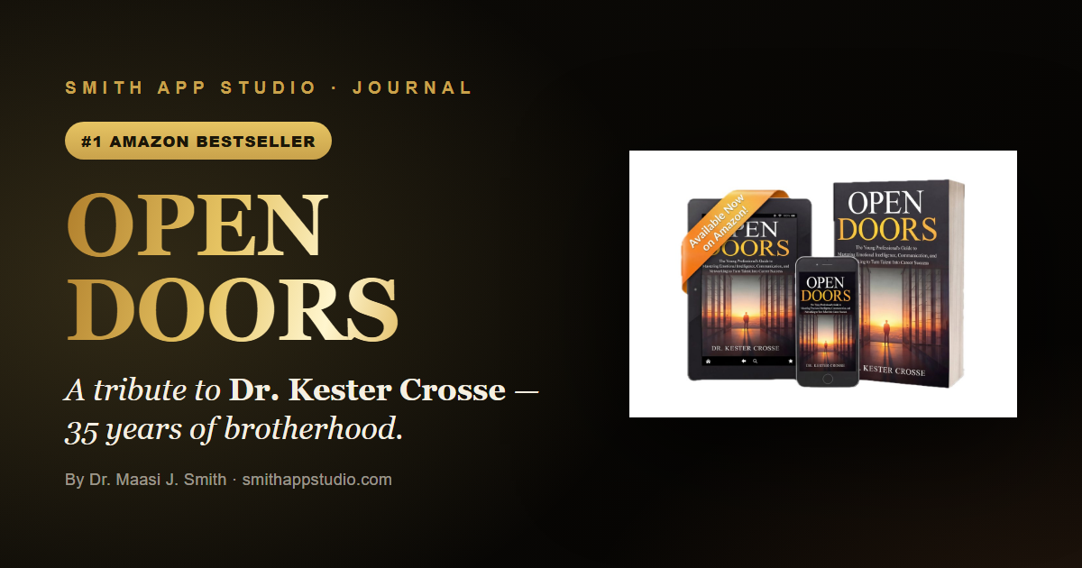 Open Doors: A Tribute to Dr. Kester Crosse