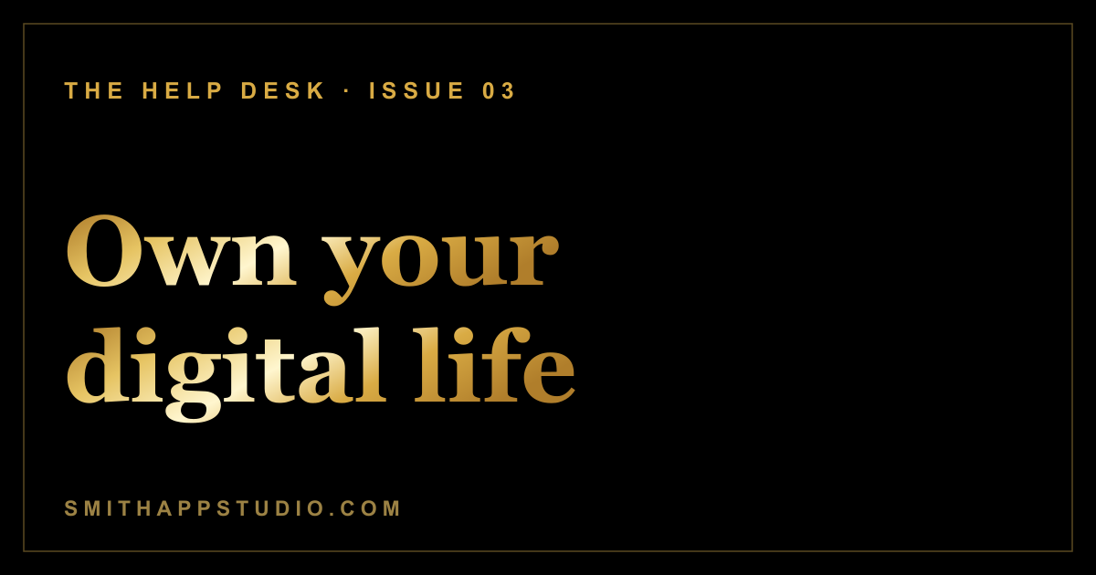 The Internet Should Pay You Back: Own Your Digital Assets and Your Identity